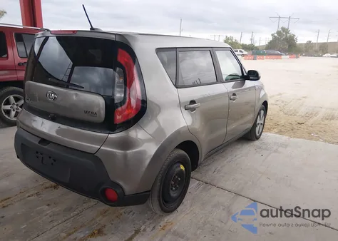 2015 Kia Soul из США, поврежденный, VIN KNDJN2A29F7140615
